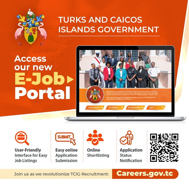 TURKS AND CAICOS GOVERNMENT LAUNCHES NEW ONLINE RECRUITMENT PORTAL