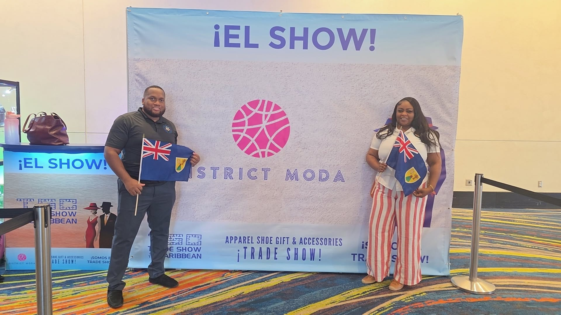 THE DEPARTMENT OF TRADE PROMOTES “MADE IN TCI” PRODUCTS AT DISTRICT MODA TRADE SHOW IN PUERTO RICO